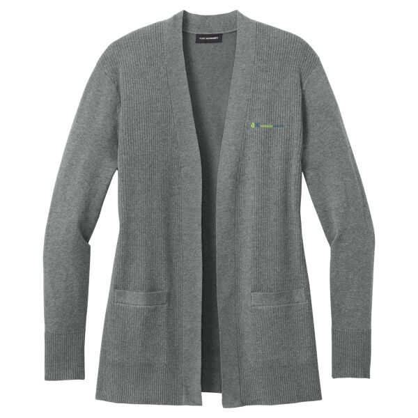   - Women's Easy Care Open Front Cardigan Sweater Thumbnail
