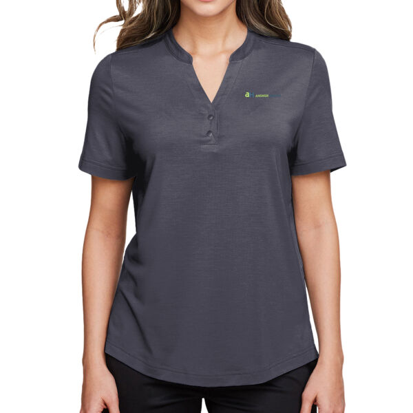   - Women's JAQ Snap-Up Stretch Performance Polo Thumbnail